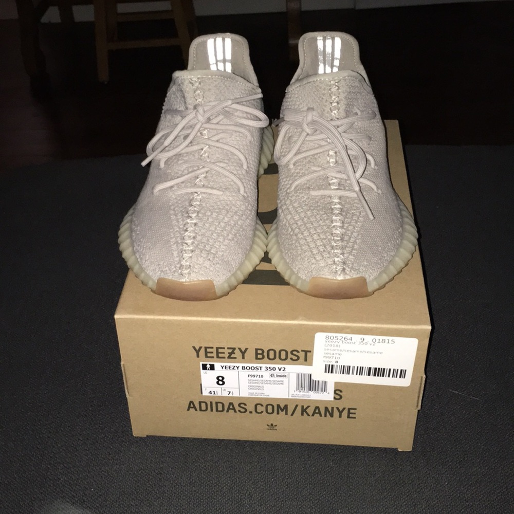 Yeezy Boost 350 V2 "Sesame size 8 (OBO)